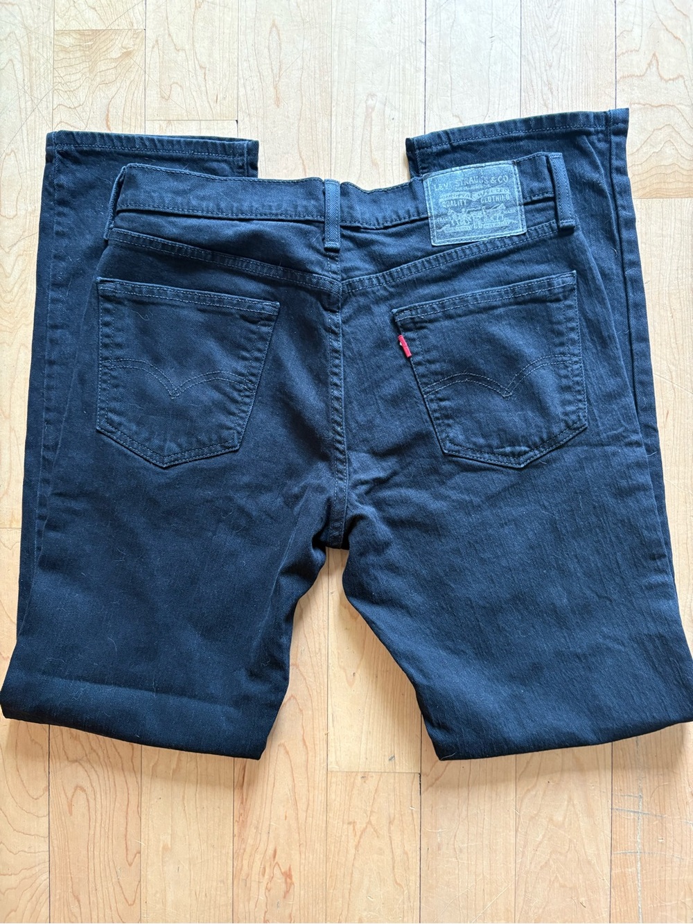 Levi's Men's Straight Jeans in Black